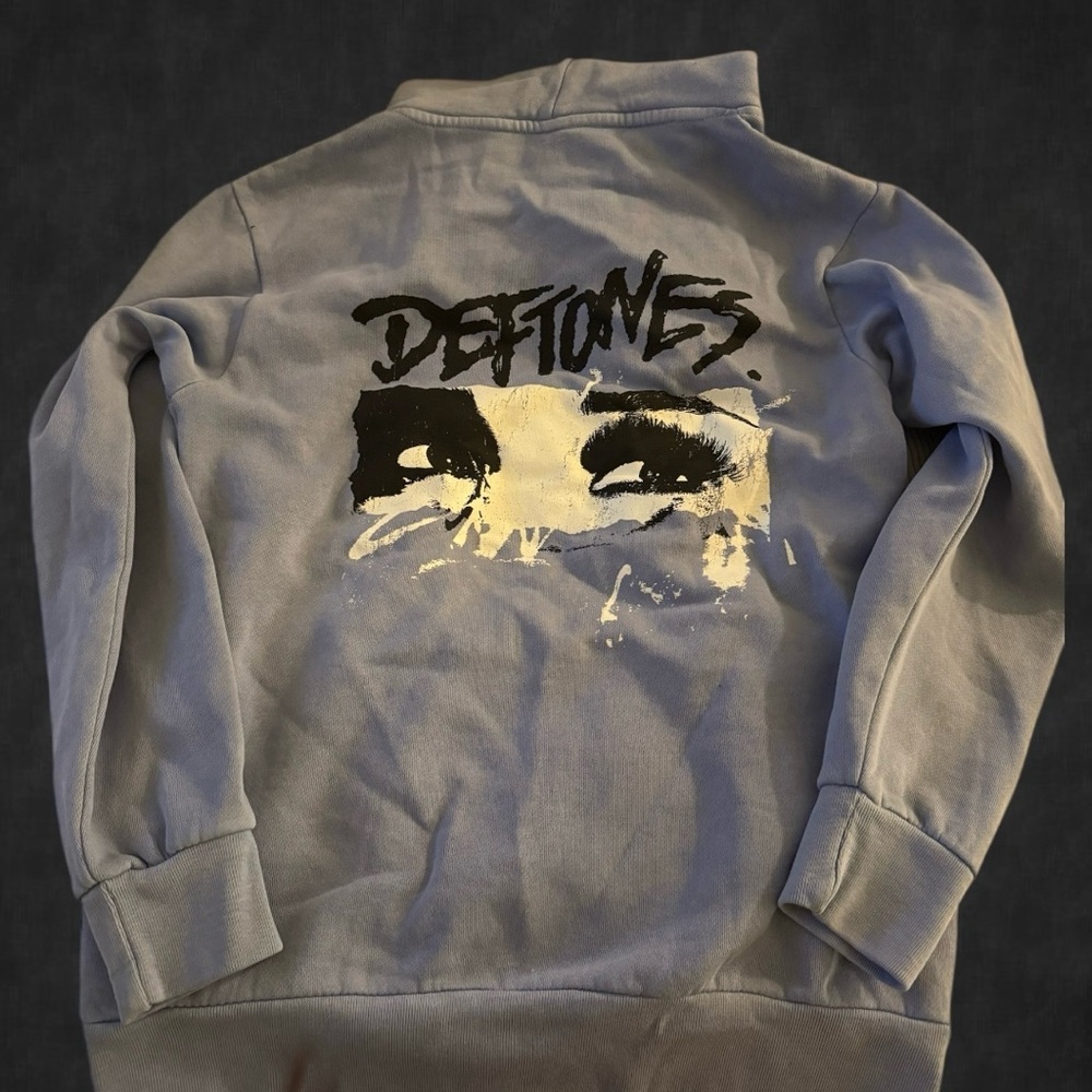 Deftones Blue Hoodie North America Tour 2025